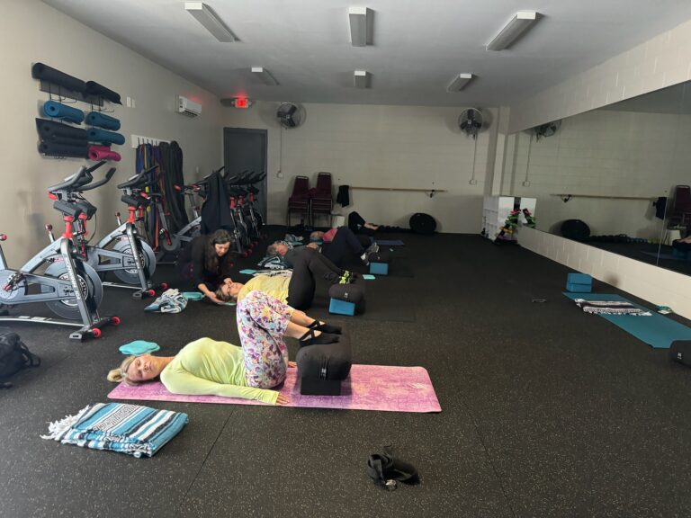 Yin yoga smith mountain lake